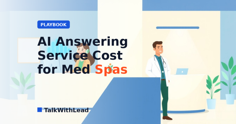 AI Answering Service Cost for Med Spas: Pricing & ROI
