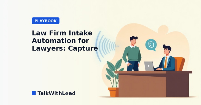 Law Firm Intake Automation for Lawyers: Capture After-Hours Cases