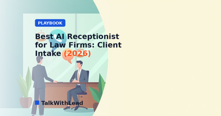Best AI Receptionist for Law Firms: Client Intake (2026)