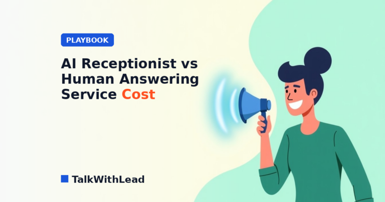 AI Receptionist vs Human Answering Service Cost