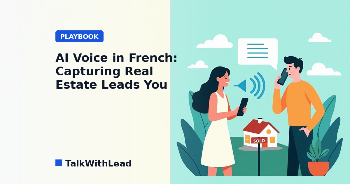 AI Voice in French: Capturing Real Estate Leads You Lose