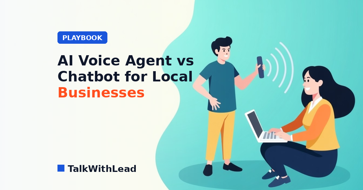 AI Voice Agent vs Chatbot for Local Businesses